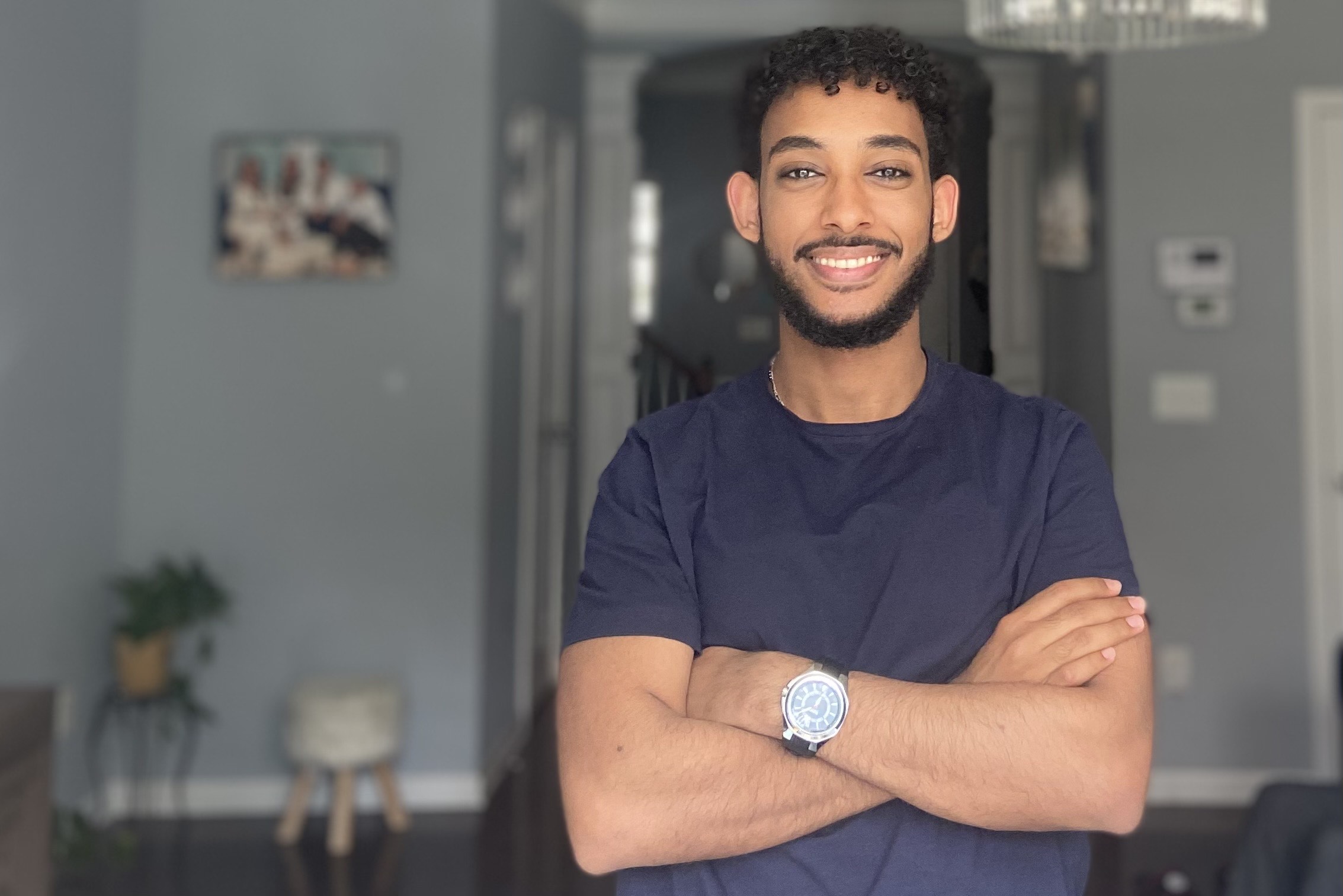 Nahor Mobae smiling